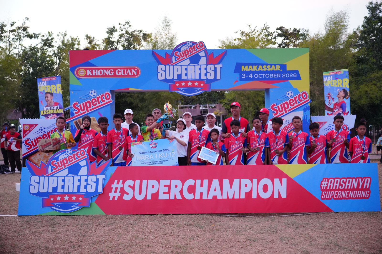 Expanding into Sulawesi, Khong Guan Superco Supercamp Superfest 2026 Nurtures Young Football Talent in Makassar